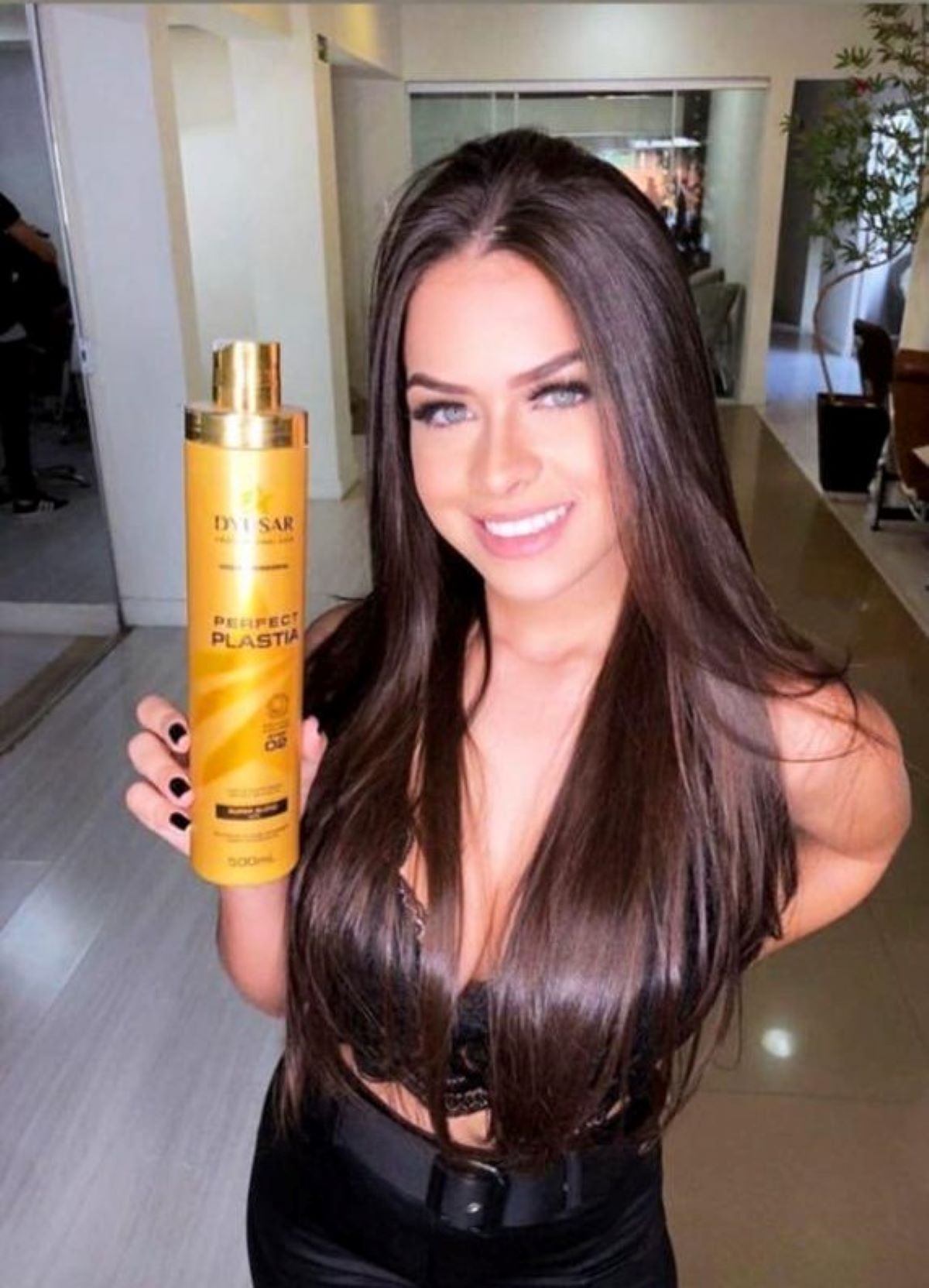 Kit Máscara Reestruturadora Perfect Plastia Dyusar Cosméticos 1L