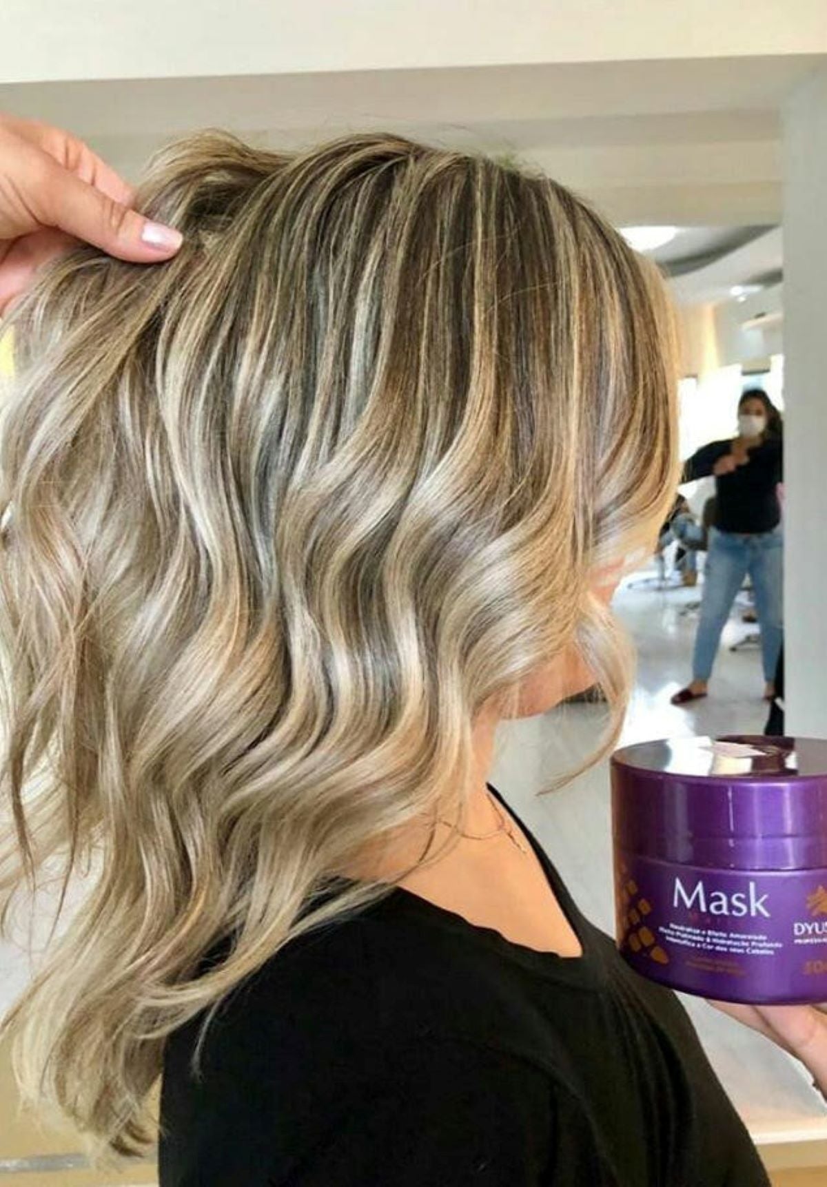 Terapia Para Cabelo Loiro com Nutrição e Mascara Matizadora