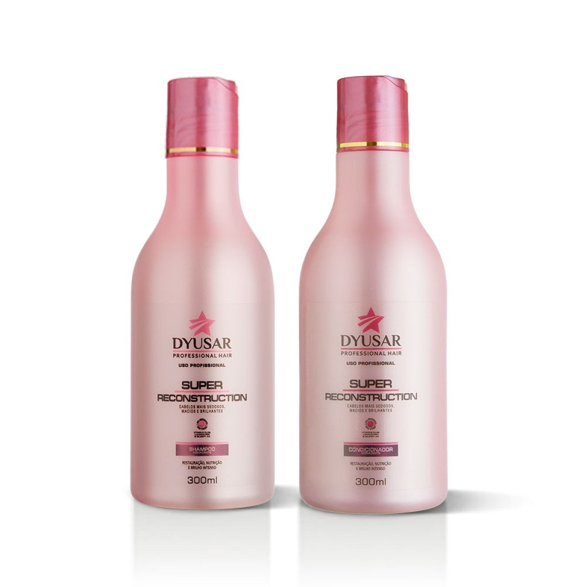 Kit Shampoo + Condicionador Super Reconstrução 300mL Dyusar - Dyusar
