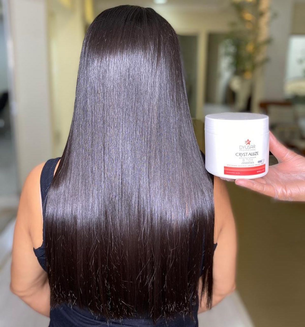 Máscara Redutora de Volume Crystallis Dyusar Cosméticos 1Kg - Dyusar