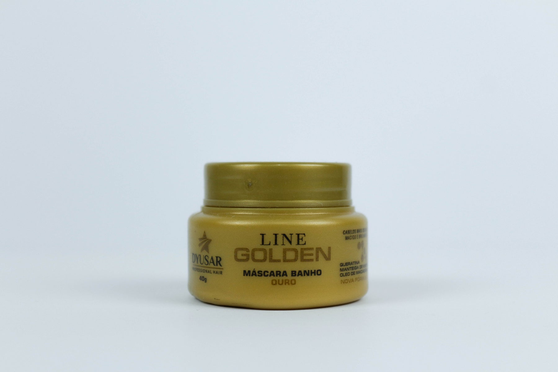 Máscara de Hidratação Ouro Dyusar Cosméticos 40g - Dyusar