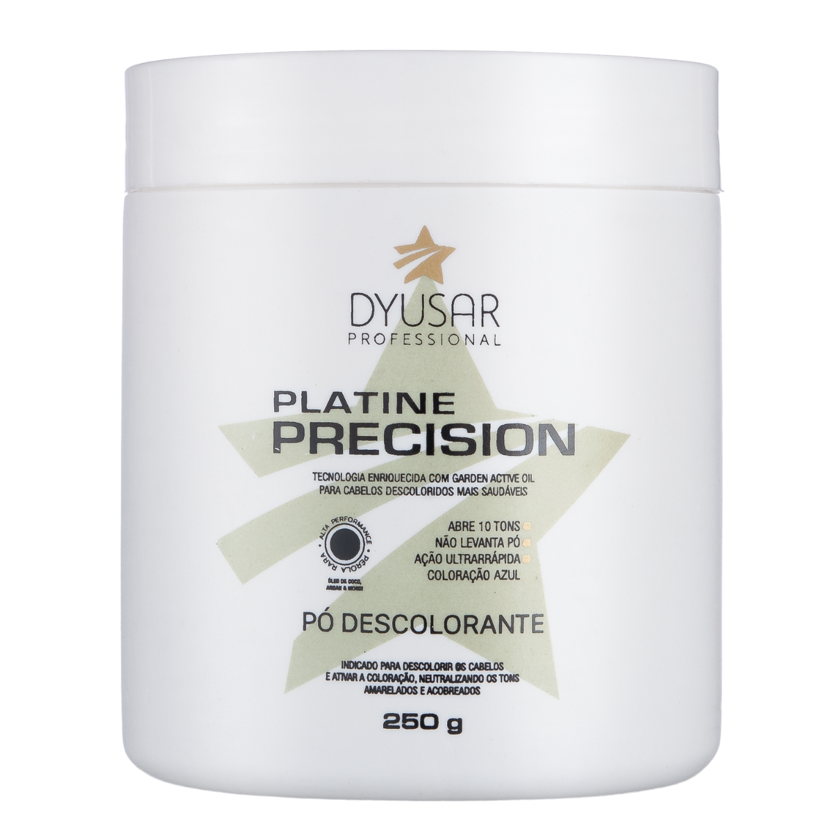 Pó Descolorante Capilar P.Precision 10 Tom Blue 250g DYUSAR - Dyusar