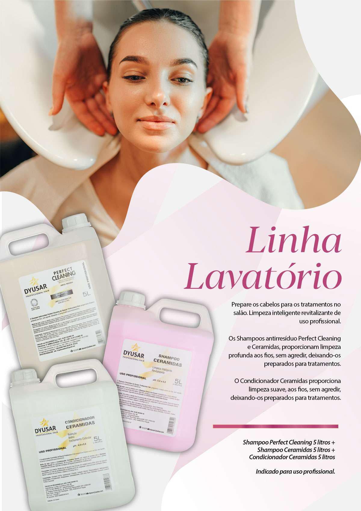 Condicionador de Lavatório Proteínas Dyusar Cosméticos 5 L - Dyusar