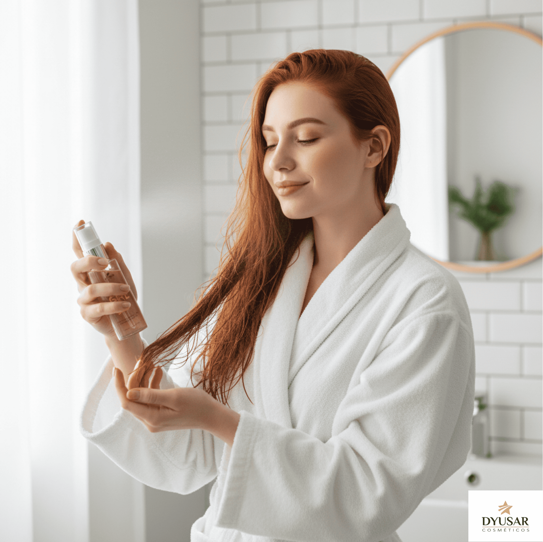 Perfume Capilar Segredo 60ml Dyusar Cosméticos - Dyusar