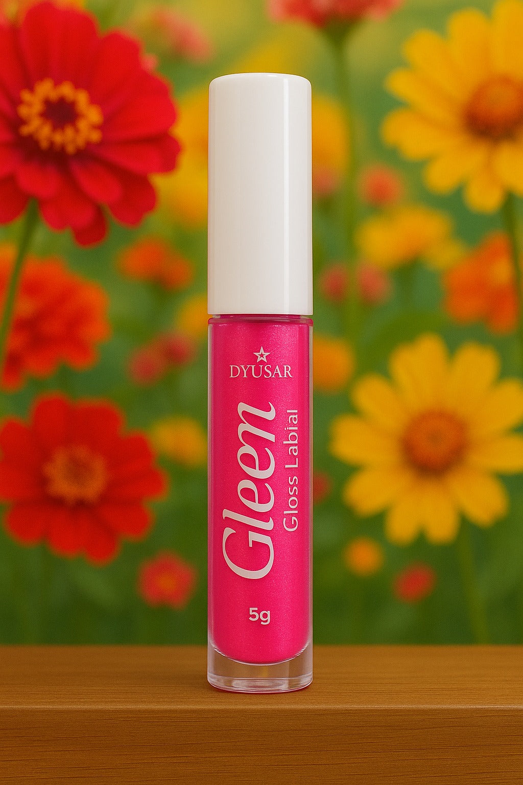 Gloss Labial Dyusar Gleem - Rosa 5g - Dyusar