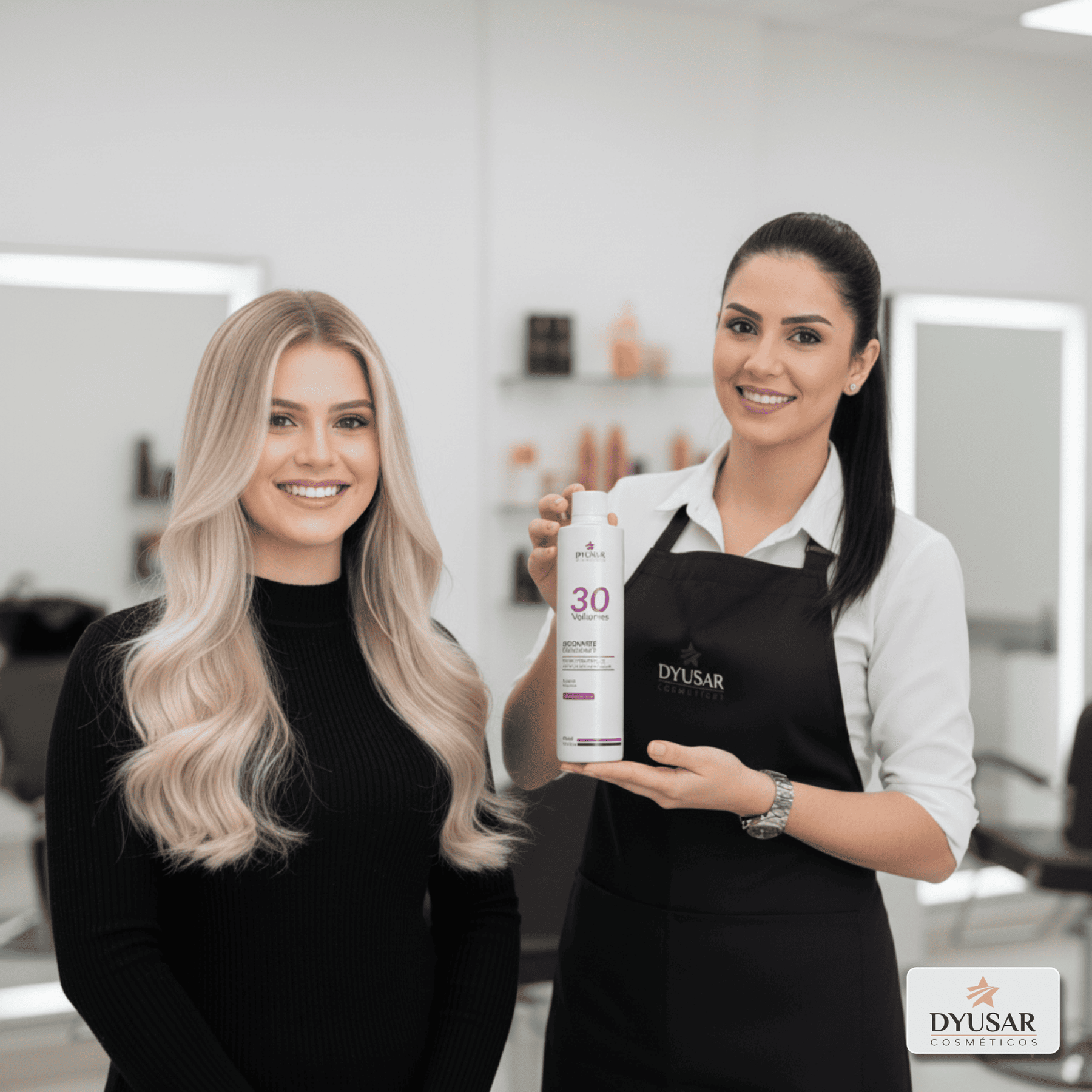 Oxidante Estabilizado Dyusar Cosméticos 30 Volumes 400ml - Dyusar