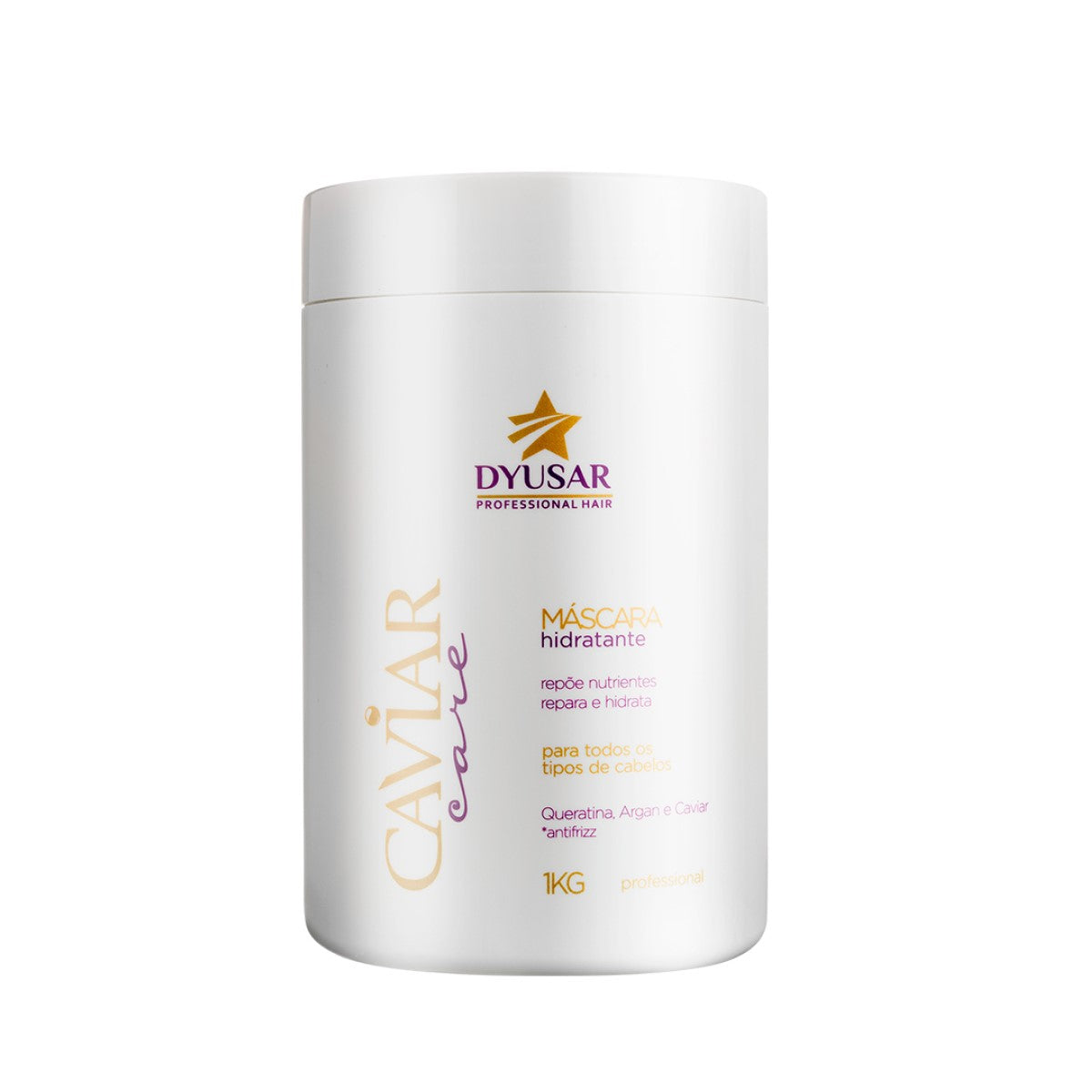 Máscara de Nutrição Caviar Care Dyusar cosméticos 1Kg - Dyusar