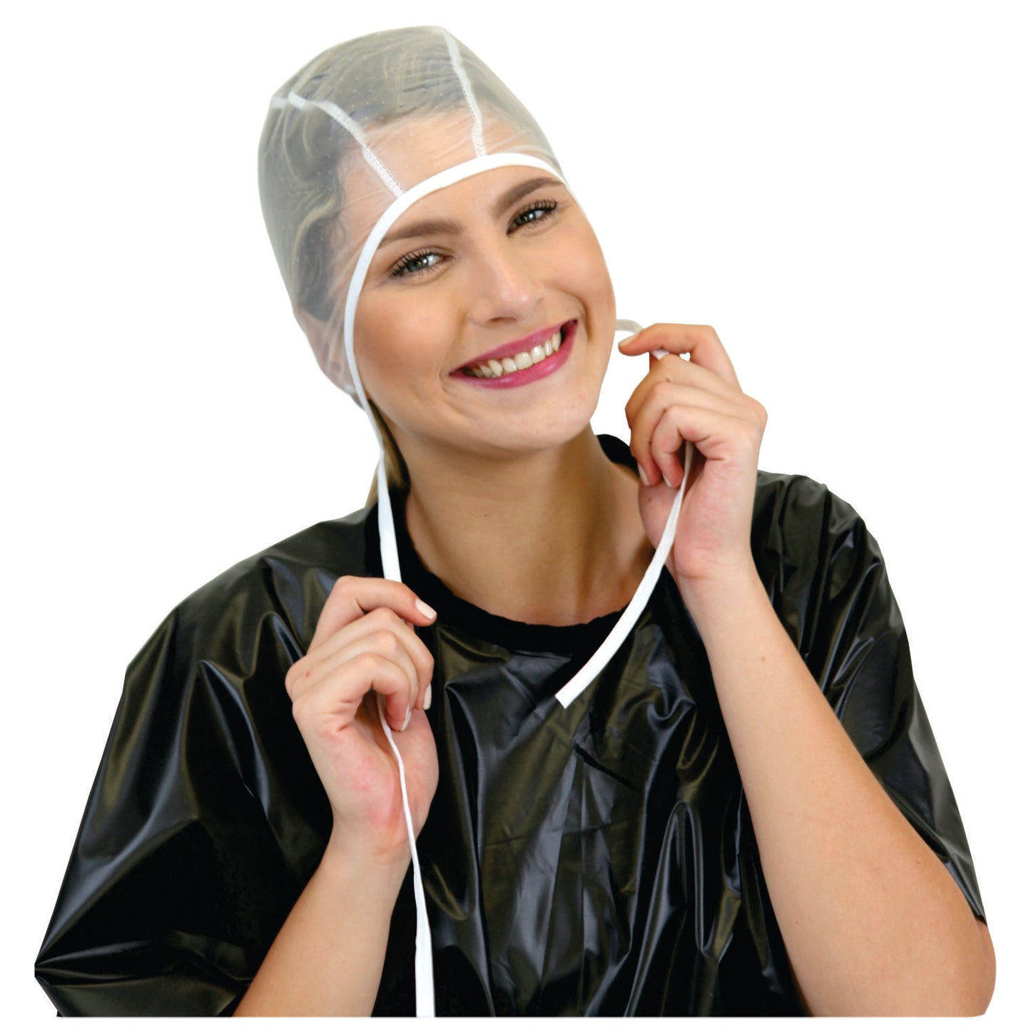 Touca para Descoloração PVC 1100 Furos Transparente DYUSAR