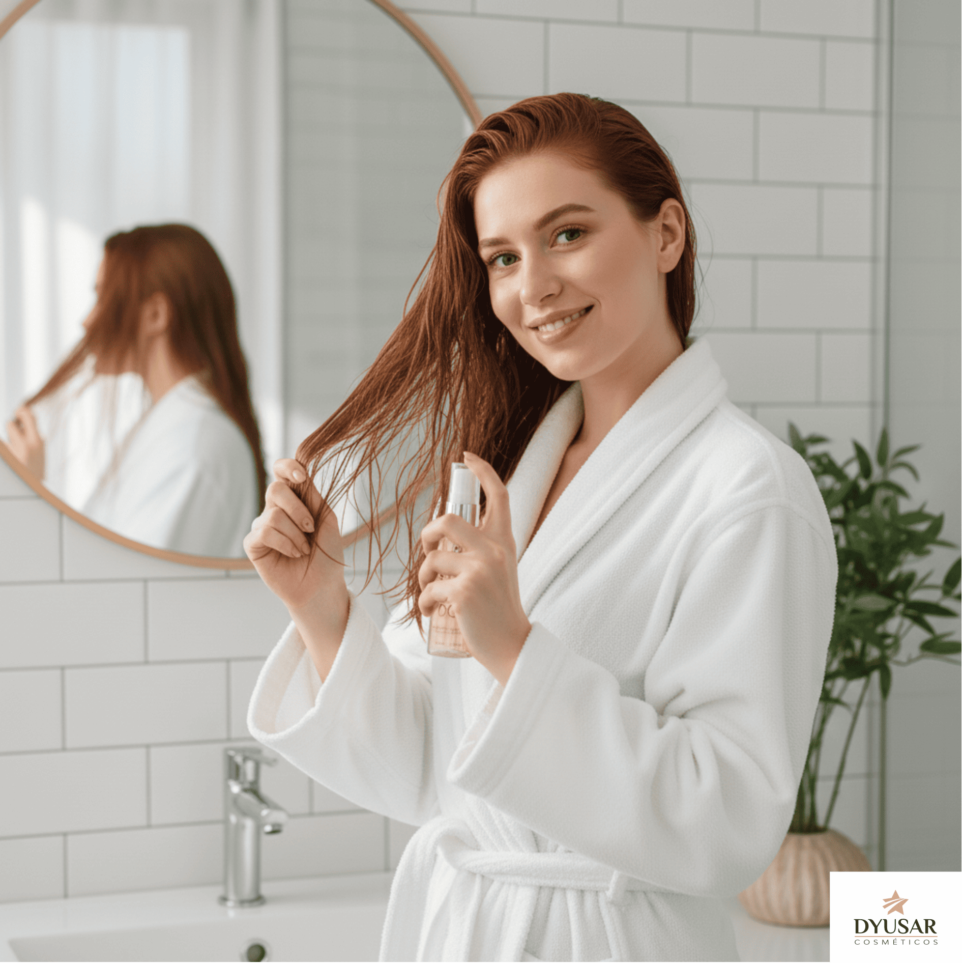 Perfume Capilar Segredo 60ml Dyusar Cosméticos - Dyusar