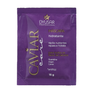 Sachê Mascara Nutritiva Hidratante Caviar Care 15g DYUSAR