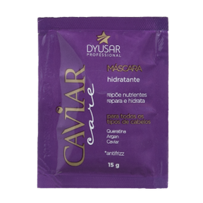 Sachê Mascara Nutritiva Hidratante Caviar Care 15g DYUSAR - Dyusar