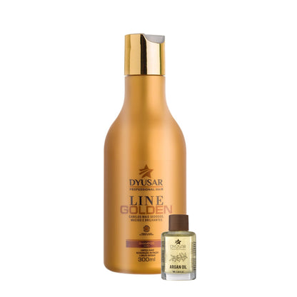 Shampoo de Hidratação Line Golden Com Óleo Reparador DYUSAR