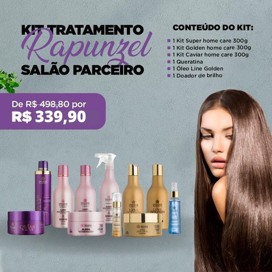 Kit Tratamento Rapunzel Salão Parceiro