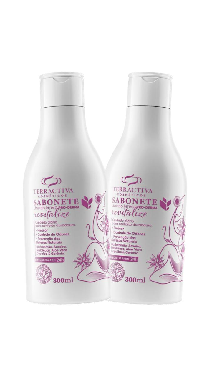 Kit 2 Sabonetes Líquidos Íntimos Pro-Derma Revitalizante