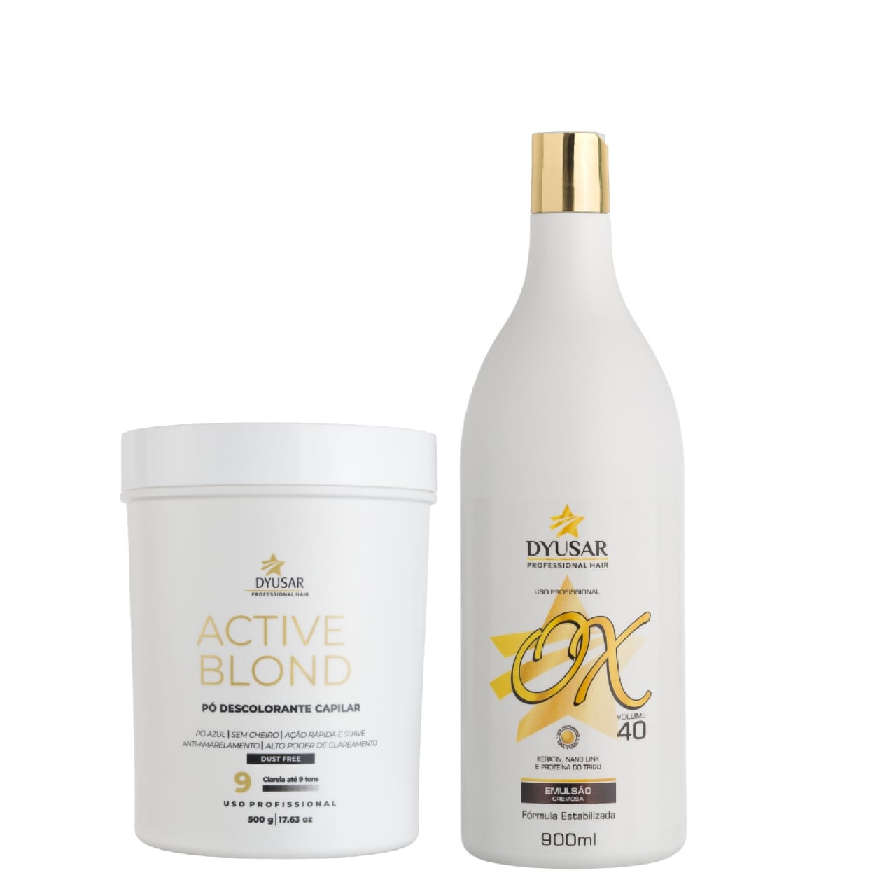 Kit Pó Active Blond  + OX 40 Volumes DYUSAR