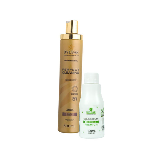 Terapia Capilar Com Shampoo Anti Resíduo e PH Equilibrium