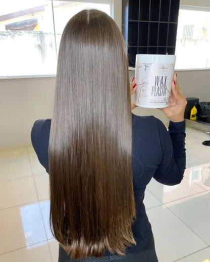 Alisamento Capilar Wax Plastia+Shampoo Anti Resíduos Premium