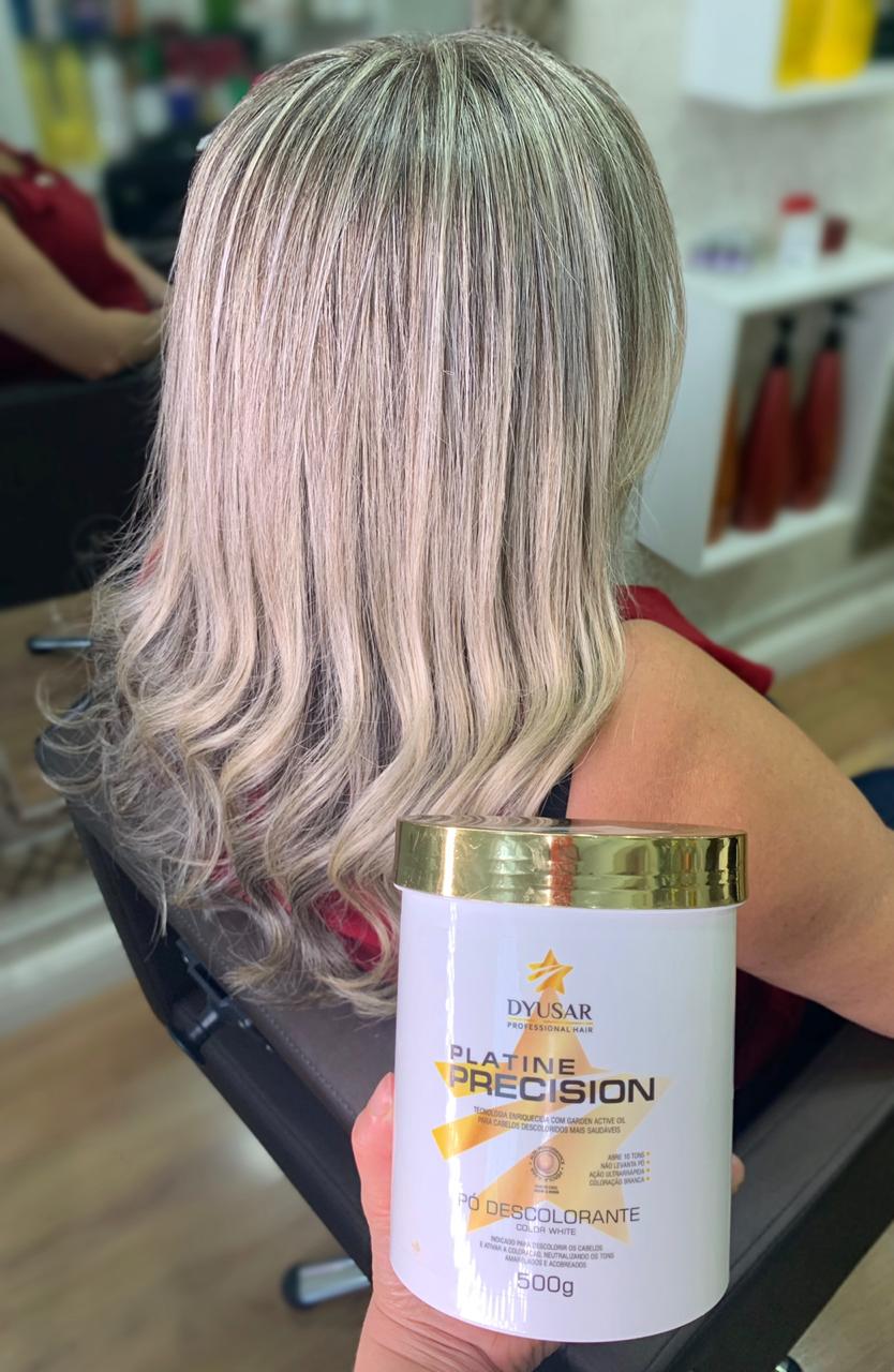 Kit Pó Descolorante 250g + Ox 10 + Máscara Matizadora Dyusar