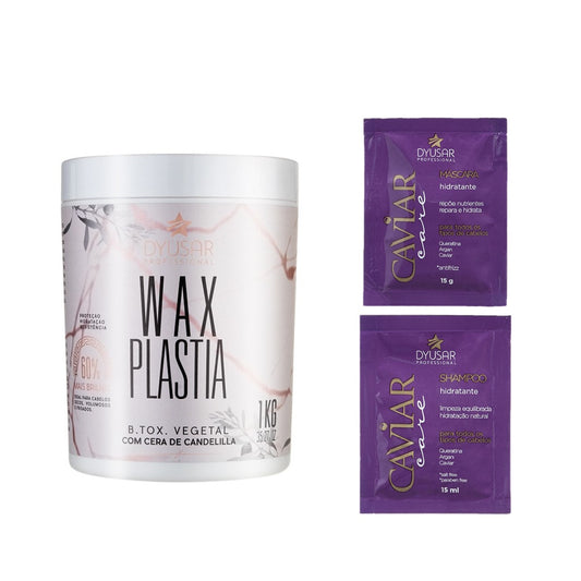 B.tox Vegetal Wax Plastia DYUSAR 1KG + SACHE BRINDE