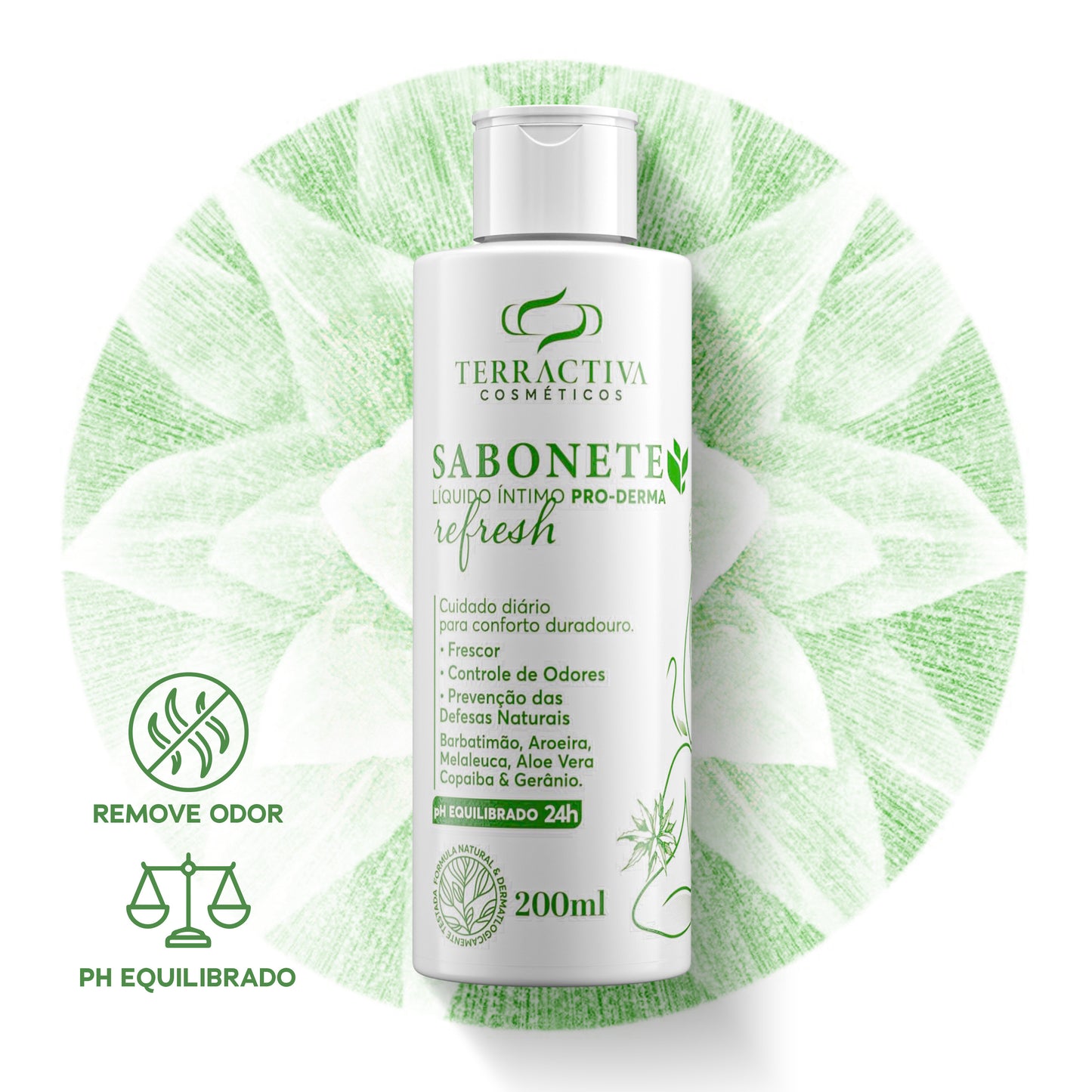 Kit 2 Sabonetes Líquidos Íntimos Pro-Derma Refrescante 200ml