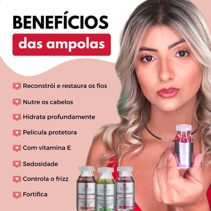Ampola de Hidratação Magic Hidra 15ml DYUSAR Original
