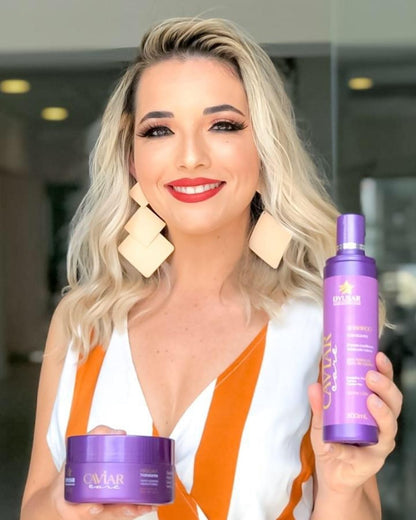 Terapia Capilar com Shampoo de Nutrição e Máscara Hidratante