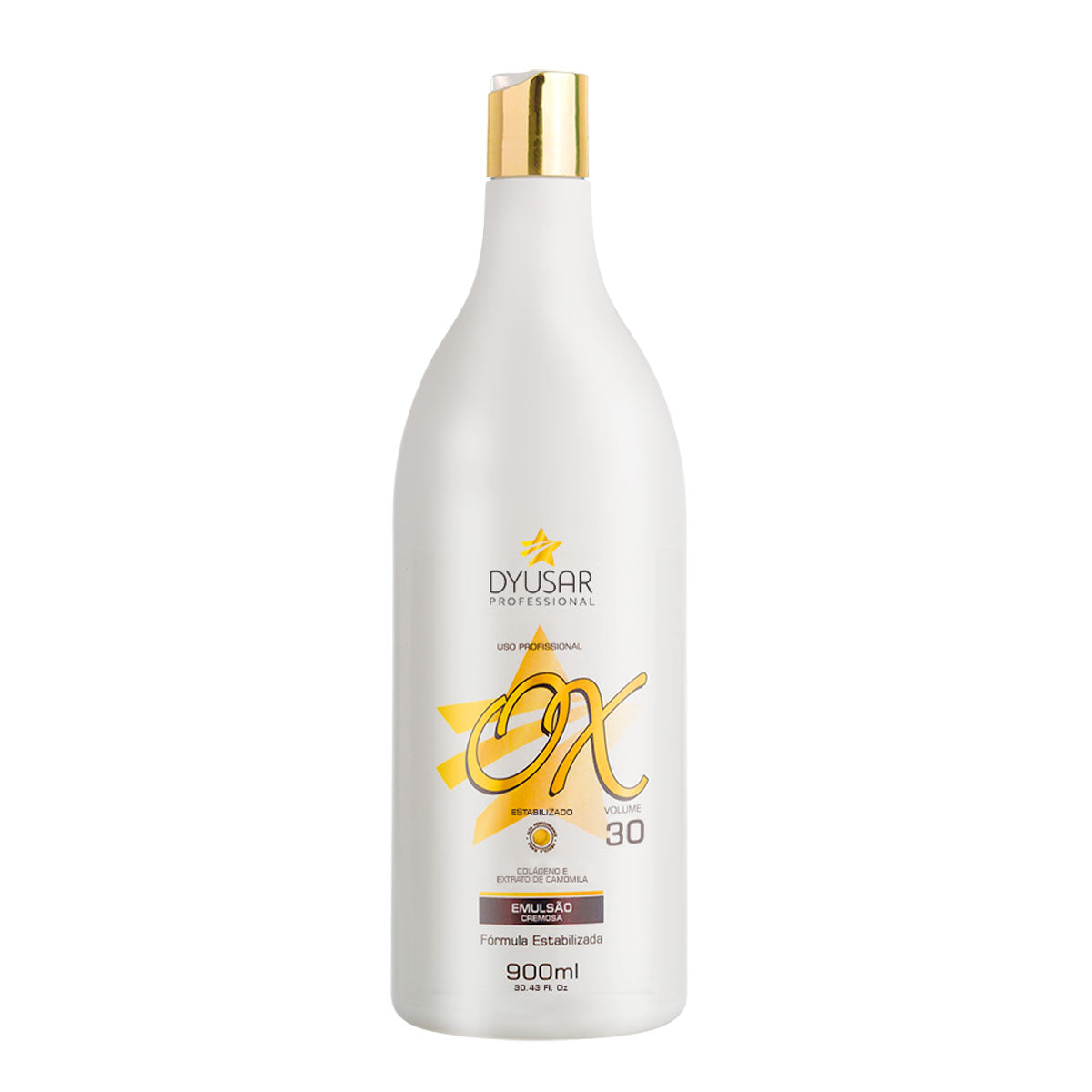 Oxidante Estabilizada 30 Volumes Dyusar Cosméticos 900 ml - Dyusar