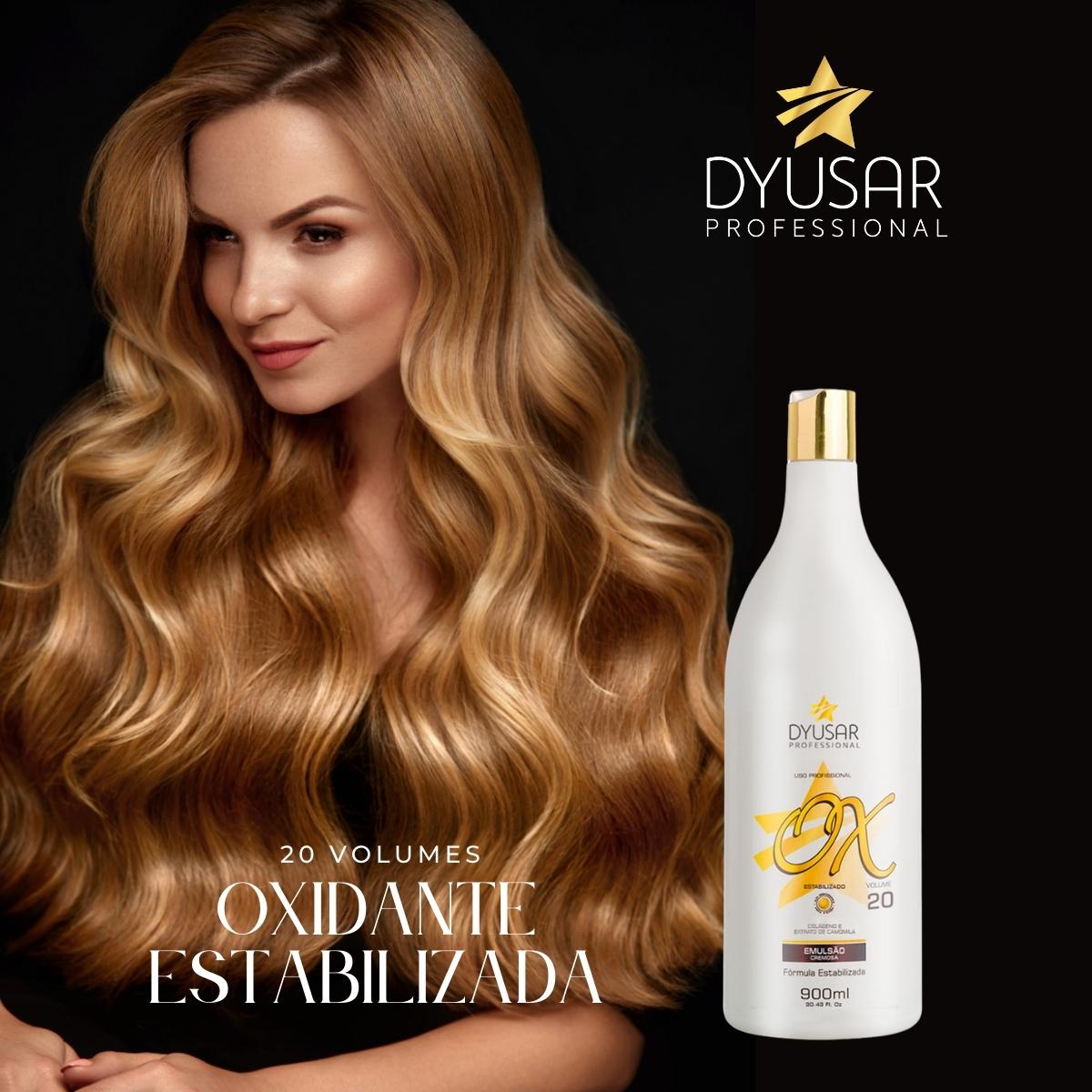 Oxidante Estabilizada 20 Volumes Dyusar Cosméticos 900 ml