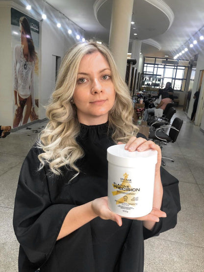 Kit Pó Descolorante 250g + Ox 5 vol + Máscara Matizadora