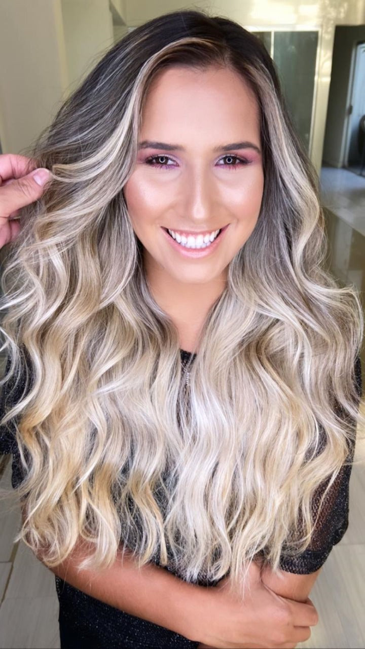 Kit Pó Descolorante de 250 g + Ox de 40 vol + Coloração 5.1