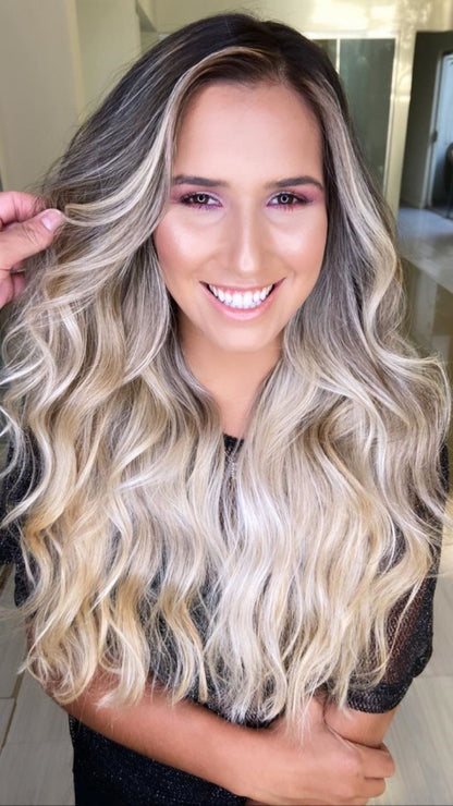 Kit Pó Descolorante de 250 g + Ox de 40 vol + Coloração 5.1