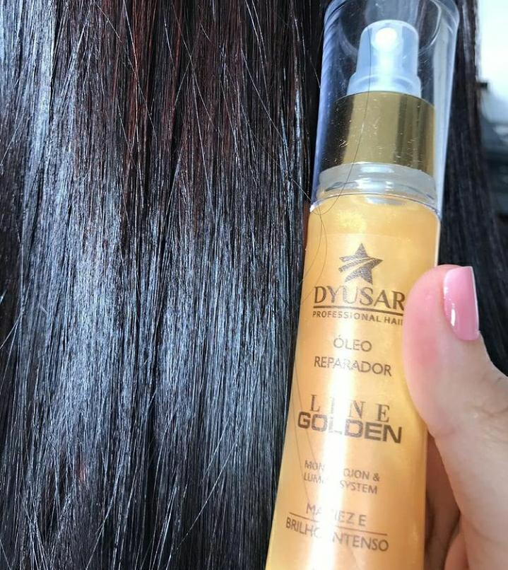 Kit Banho de Ouro Shampoo + Mascara e Condicionador 300 g - Dyusar