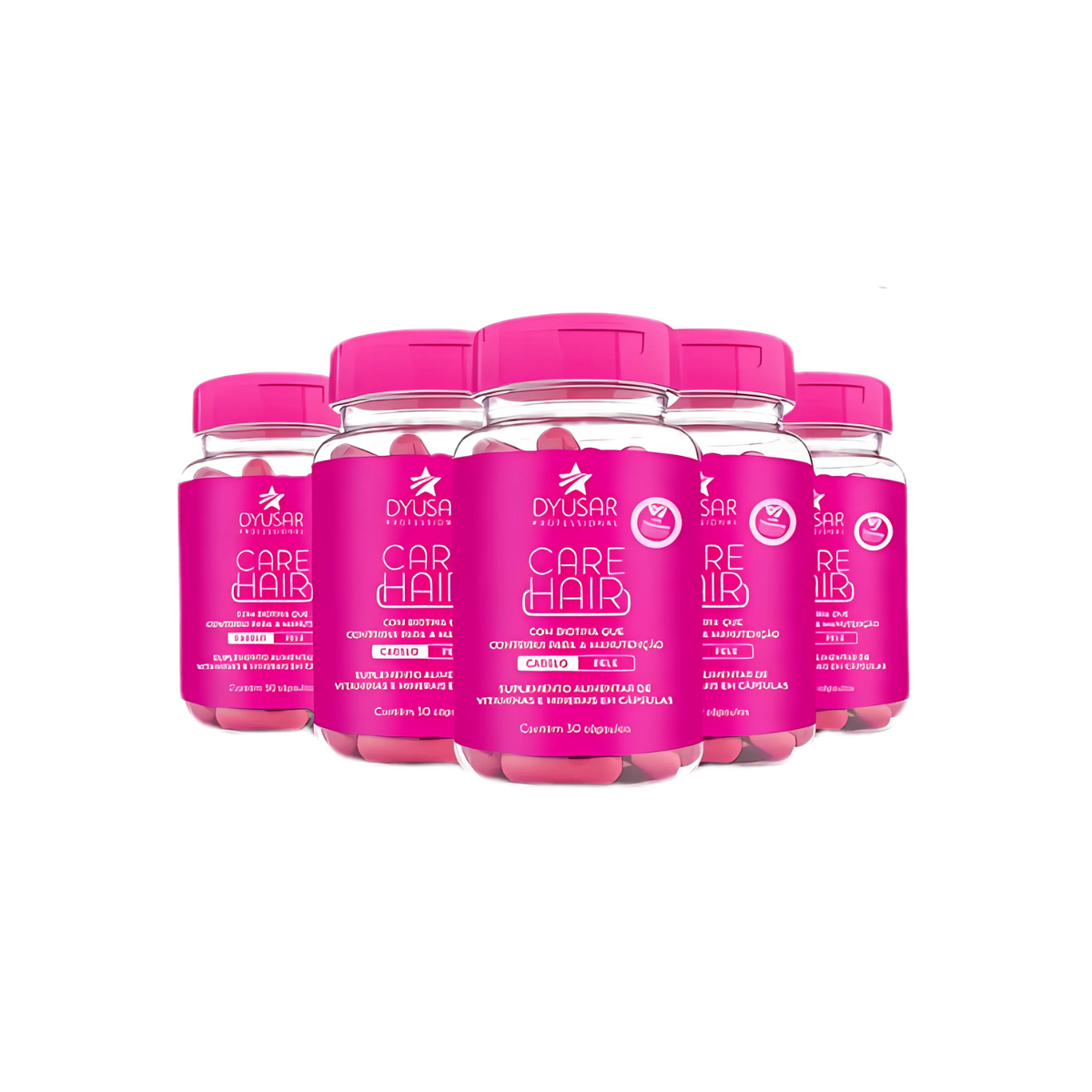 Combo Tratamento 6 meses Care Hair Dyusar Cosméticos - Dyusar