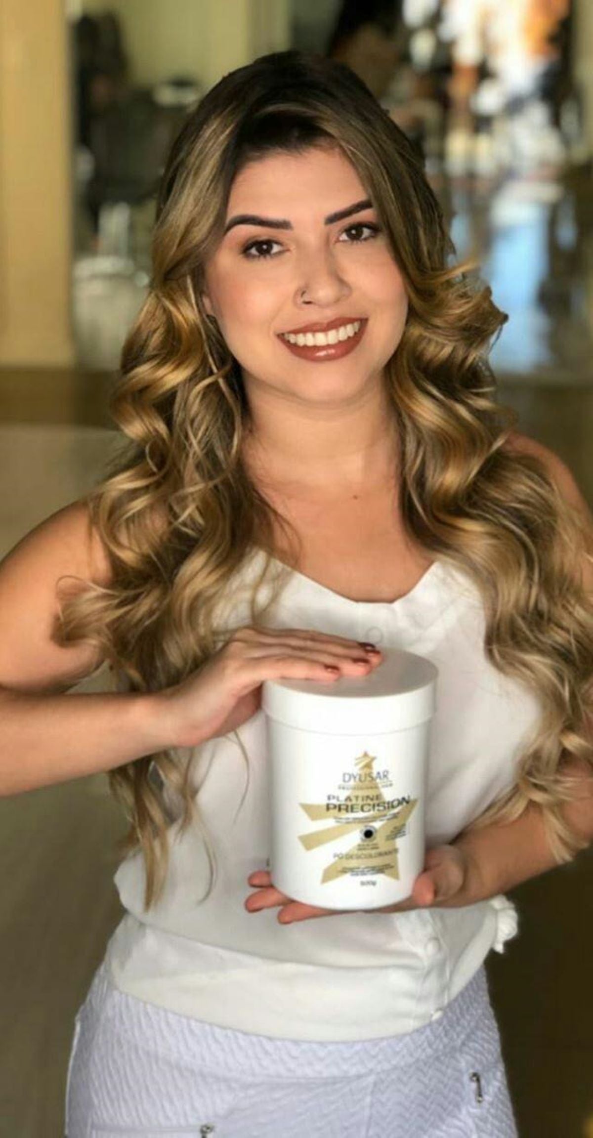 Kit Pó Descolorante 250g + Ox 40 vol + Mascara Matizadora