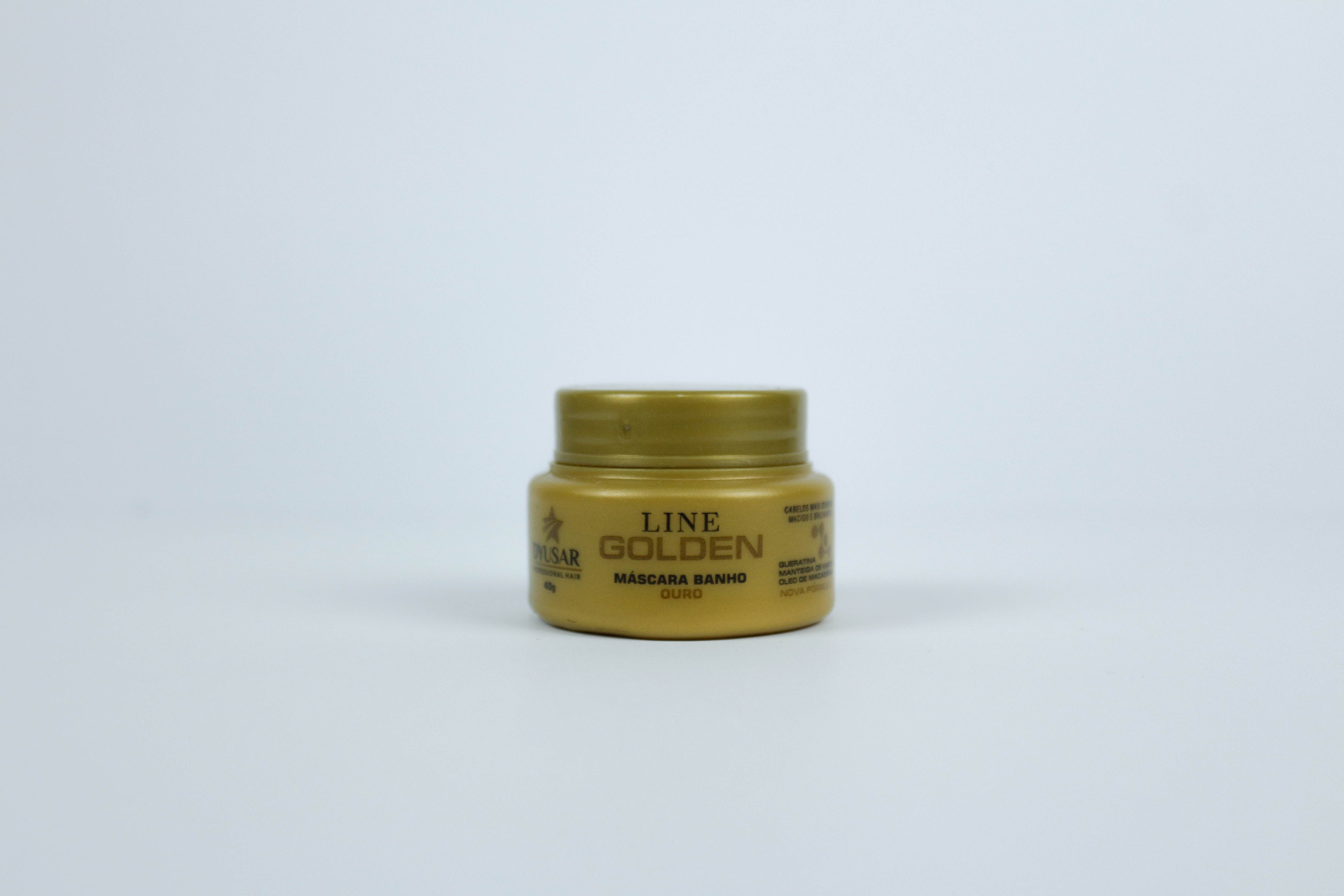 Máscara de Hidratação Ouro Dyusar Cosméticos 40g - Dyusar