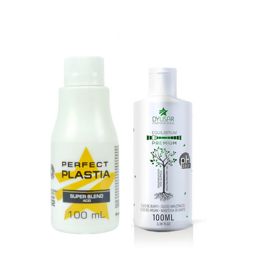 Kit Máscara Reestruturadora Perfect Plastia 100mL+ Brinde Equilibrium pH