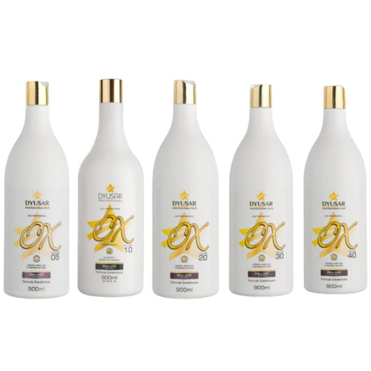 Kit de 5 Oxidantes Estabilizadas DYUSAR Professional 900 ml