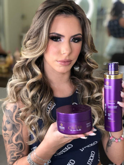 Shampoo de Nutrição Caviar Care Com Óleo Reparador da DYUSAR