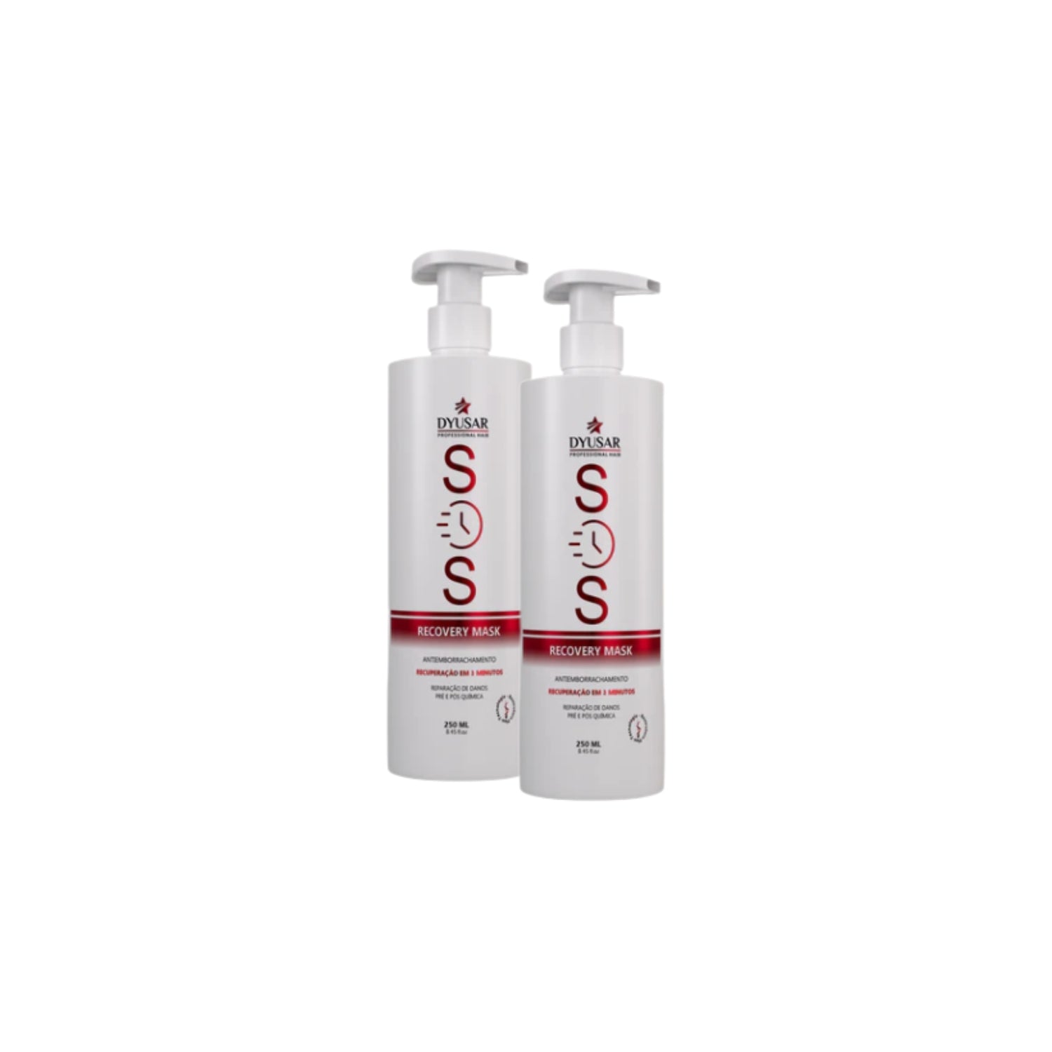 Kit 2 Reconstrutor SOS Antiemborrachamento 250ml Dyusar - Dyusar