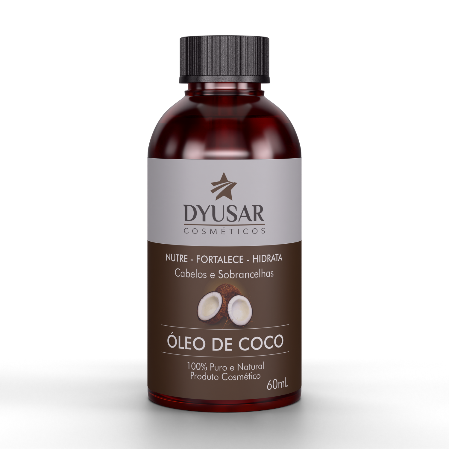 Óleo De Coco Natural Dyusar Cosméticos 60ml - Dyusar