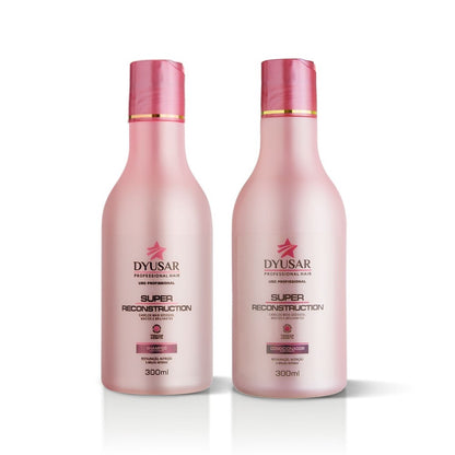 Kit Shampoo + Condicionador Super Reconstrução 300mL Dyusar