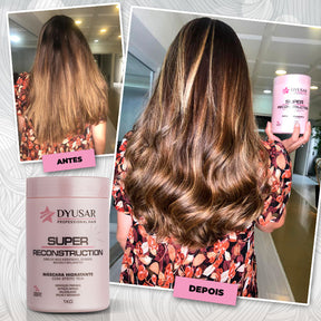 Terapia Capilar Reconstrução Shampoo + Máscara Grande DYUSAR - Dyusar