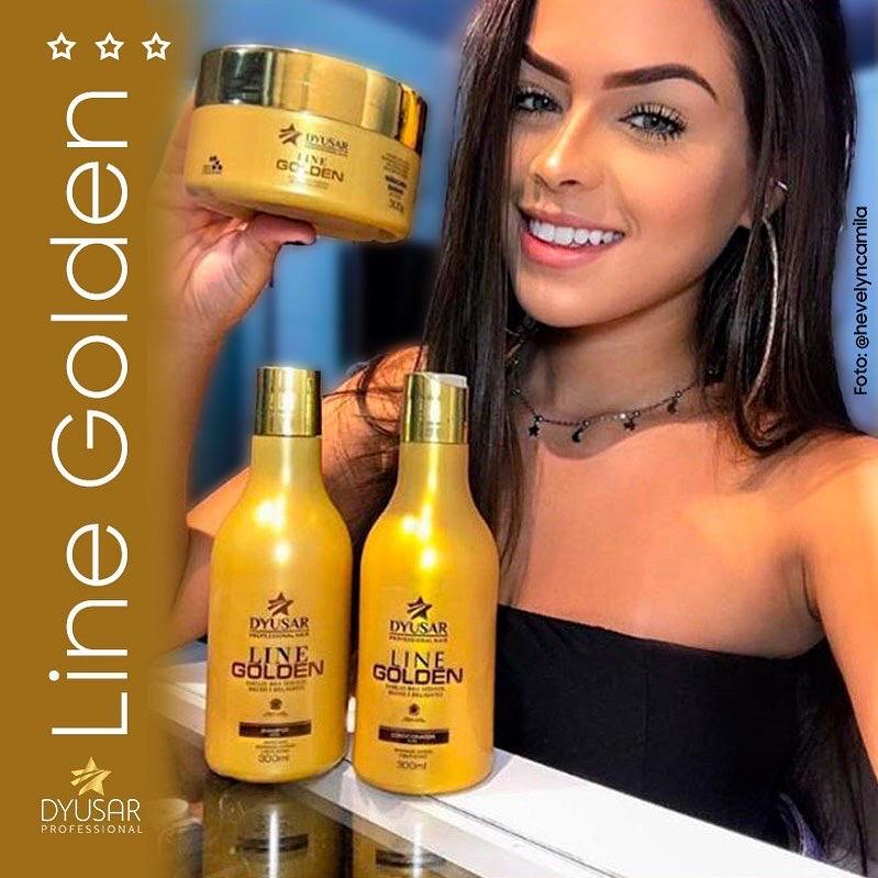 Hidratação Capilar Ouro 300 ml com Óleo Reparador de Pontas