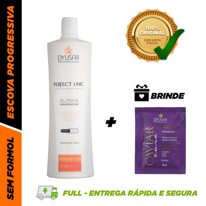 Máscara Reestruturadora Unicplastia 1 LITRO DYUSAR +SACHE BRINDE