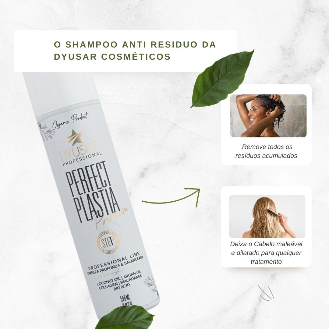 Kit Máscara Reestruturadora Perfect Plastia Com Anti Residuo