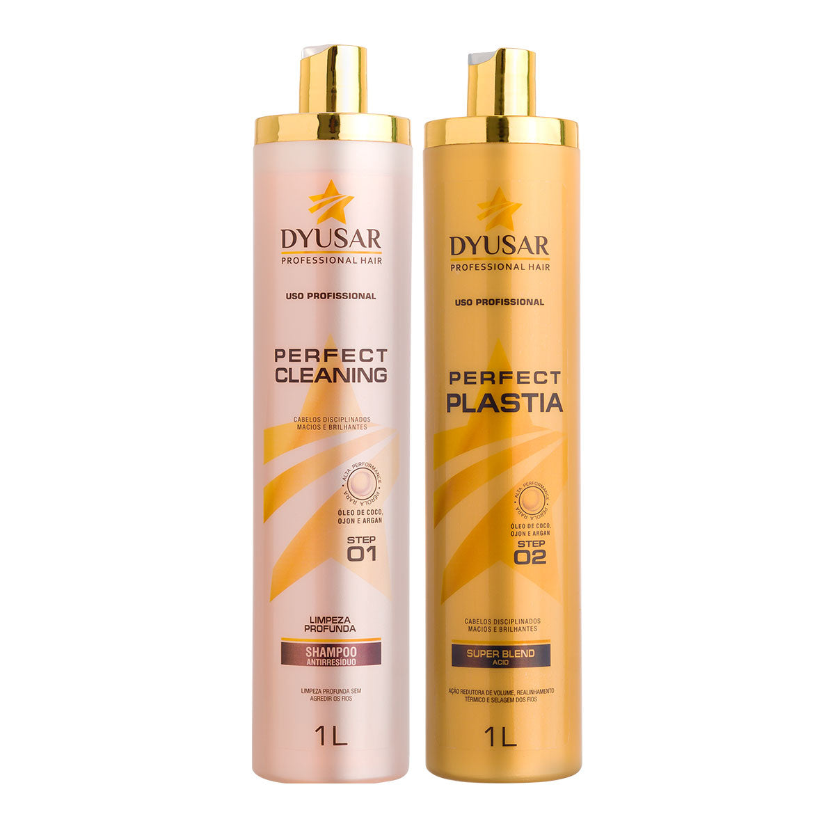 Kit Máscara Reestruturadora Perfect Plastia 1L DYUSAR - Dyusar