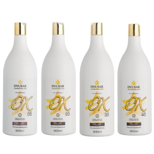 Kit 4 Oxidante Estabilizada DYUSAR Professional 900 ml