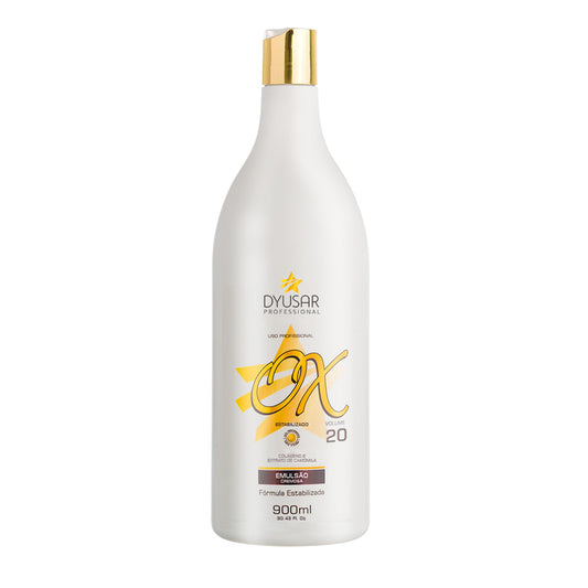 Oxidante Estabilizada 20 Volumes Dyusar Cosméticos 900 ml
