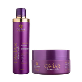 Kit Nutrição Caviar Shampoo + Máscara Hidratante Dyusar - Dyusar