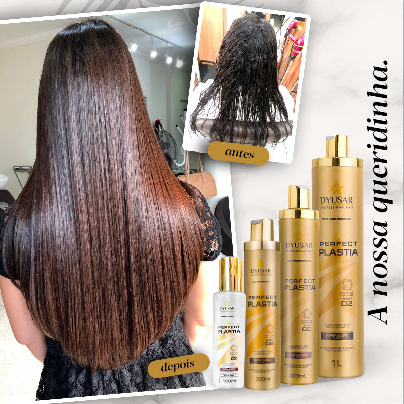 Máscara Reestruturadora Perfect Plastia Dyusar Cosméticos 500ml - Dyusar